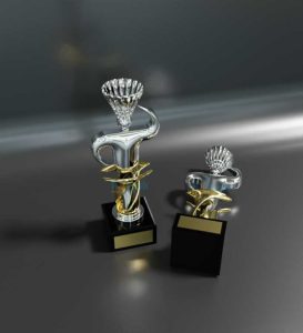 Piala Badminton Custom